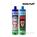 Rum Bar 9000 Puffs Vapes boleh pakai borong